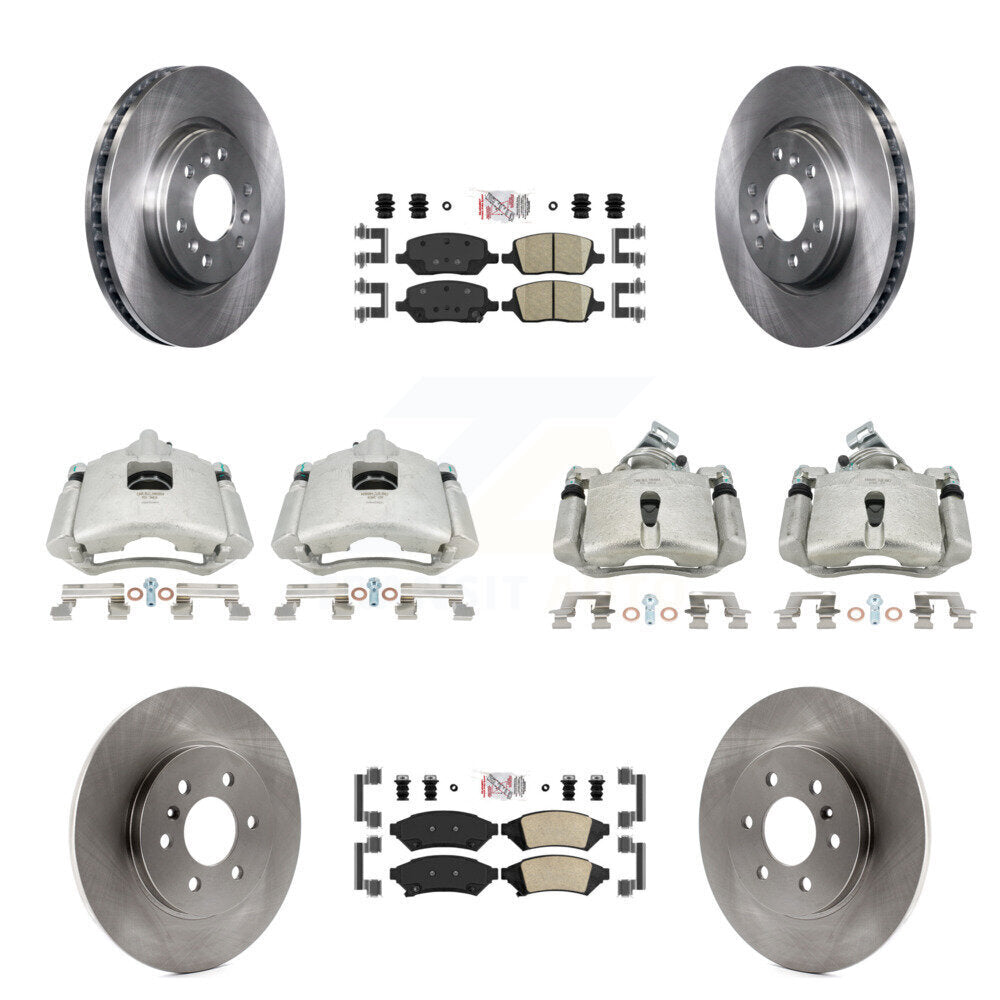 Transit Auto KC8-102719N Disc Brake Kit for 2006 Buick Terraza, Chevrolet Uplander, Pontiac Montana & more - Front and Rear product image
