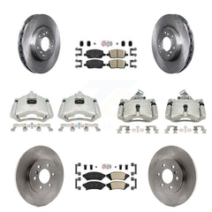 Transit Auto KC8-102719N Disc Brake Kit for 2006 Buick Terraza, Chevrolet Uplander, Pontiac Montana & more - Front and Rear product image