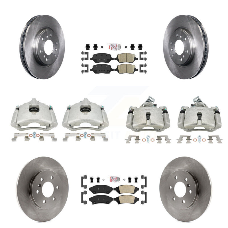 Transit Auto KC8-102719N Disc Brake Kit for 2006 Buick Terraza, Chevrolet Uplander, Pontiac Montana & more - Front and Rear product image