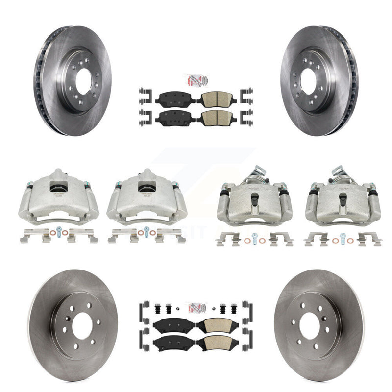 Transit Auto KC8-102721N Disc Brake Kit for 2006 Buick Terraza, Chevrolet Uplander, Pontiac Montana & more - Front and Rear product image