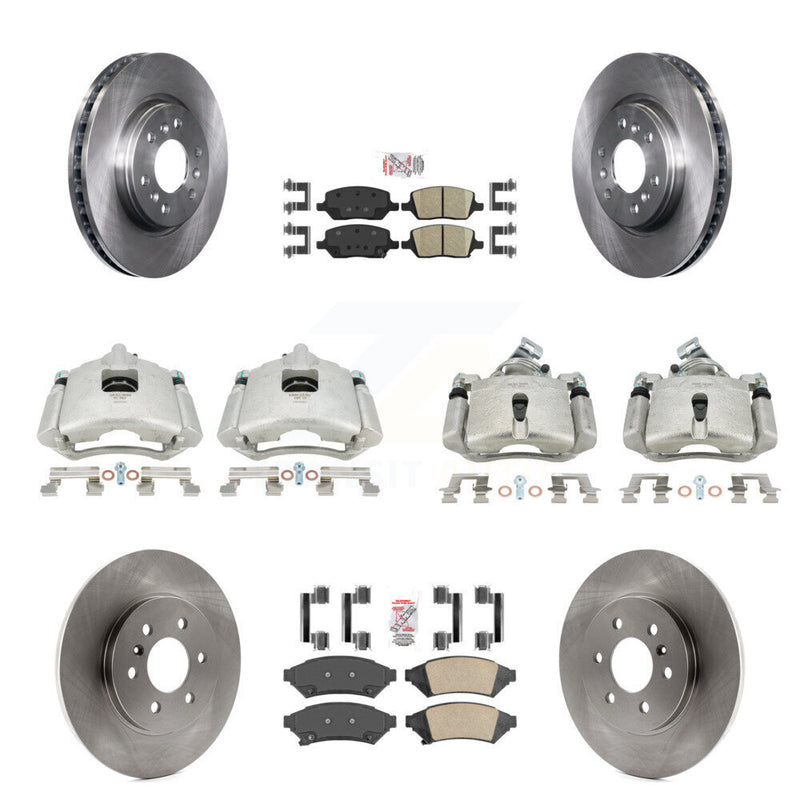 Transit Auto KC8-102722N Disc Brake Kit for 2006 Buick Terraza, Chevrolet Uplander, Pontiac Montana & more - Front and Rear product image