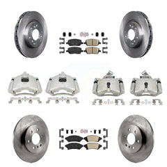 Transit Auto KC8-102723N Disc Brake Kit for 2006-2009 Buick Terraza, Chevrolet Uplander, Pontiac Montana & more - Front and Rear product image