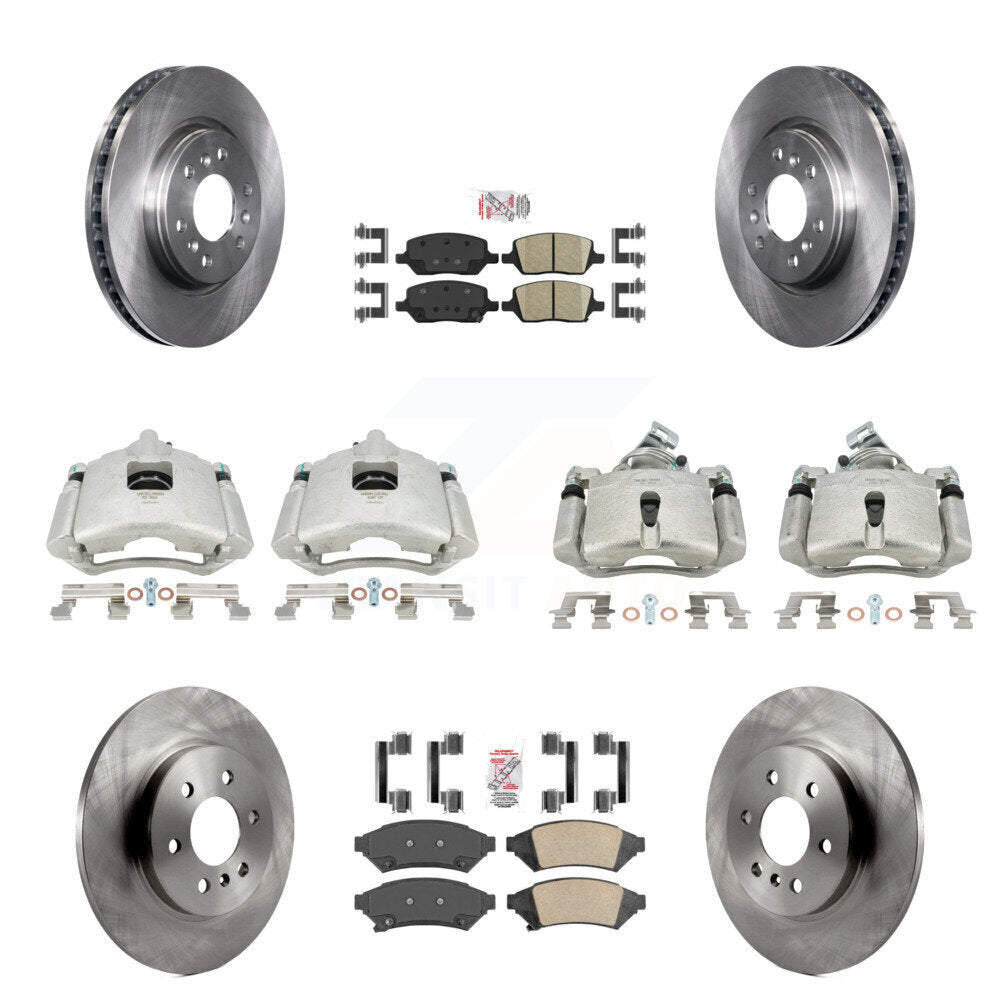 Transit Auto KC8-102726N Disc Brake Kit for 2006-2009 Buick Terraza, Chevrolet Uplander, Pontiac Montana & more - Front and Rear product image