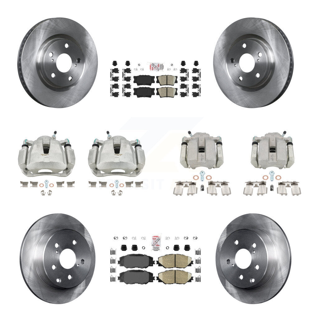 Transit Auto KC8-102731N Disc Brake Kit for 2006-2012 Toyota RAV4 - Front and Rear product image