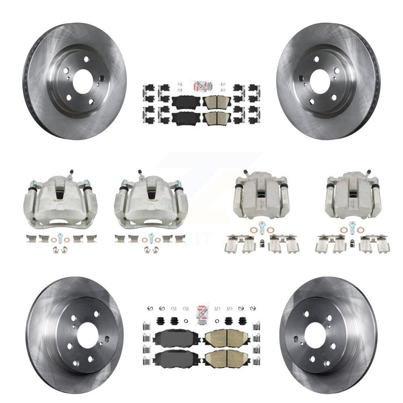 Transit Auto KC8-102733N Disc Brake Kit for 2006-2012 Toyota RAV4 - Front and Rear product image