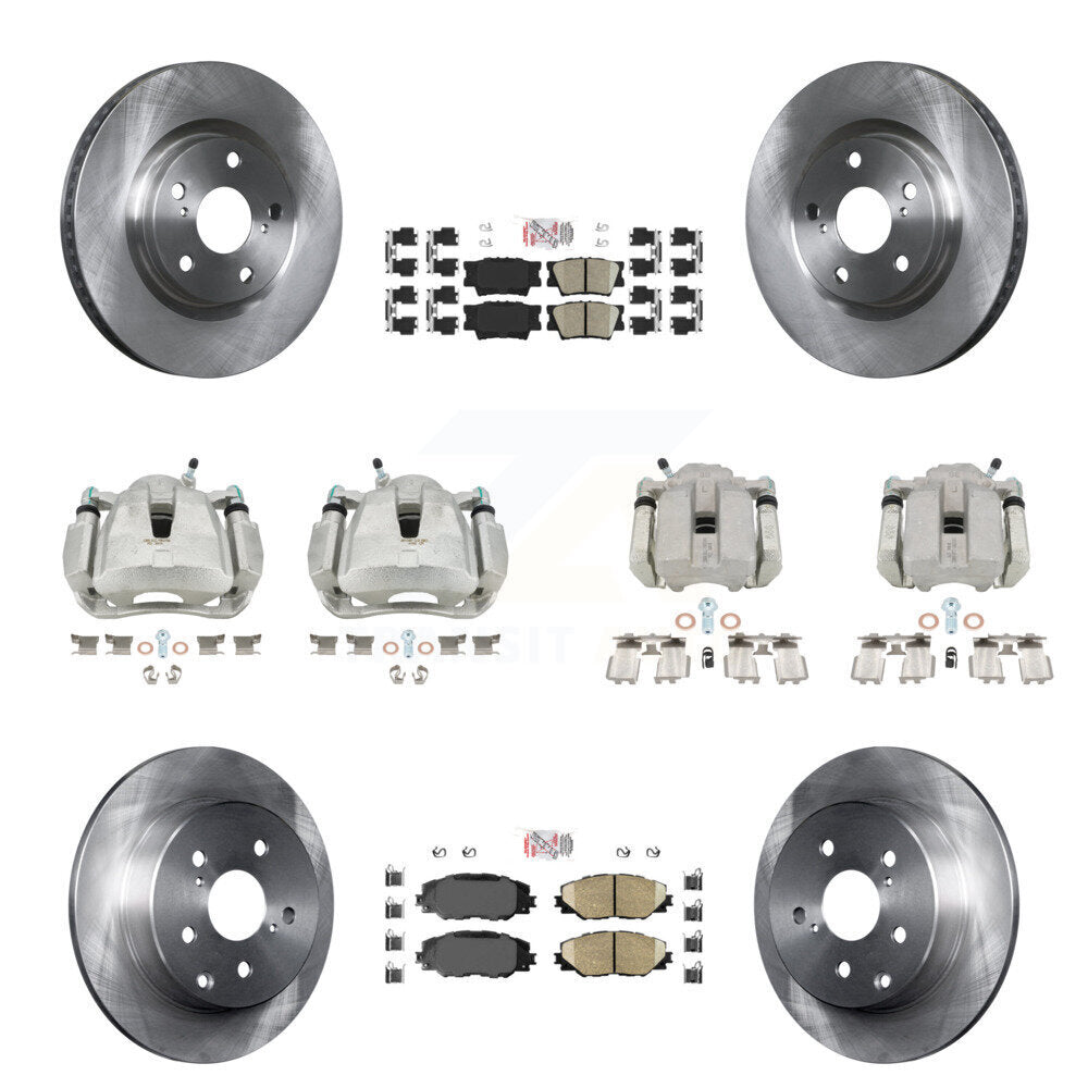 Transit Auto KC8-102734N Disc Brake Kit for 2006-2012 Toyota RAV4 - Front and Rear product image