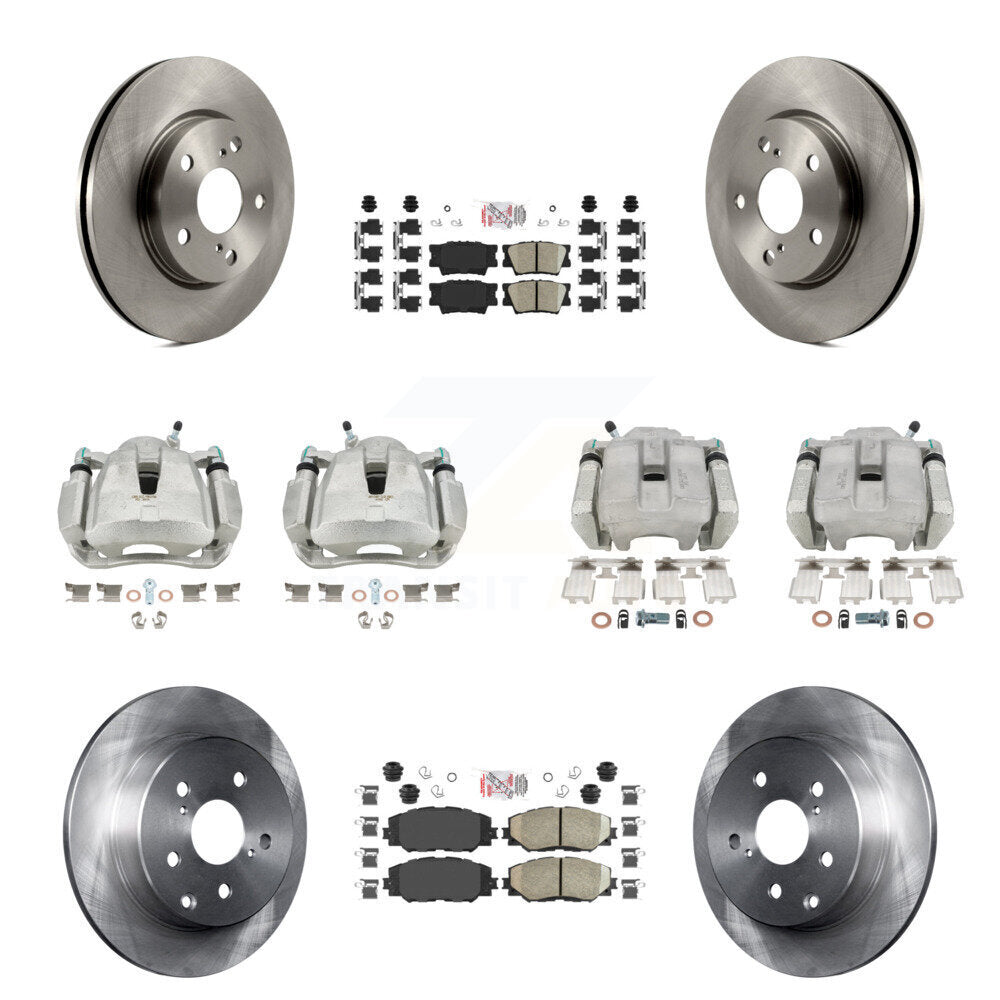 Transit Auto KC8-102735N Disc Brake Kit for 2013-2015 Toyota RAV4 - Front and Rear product image