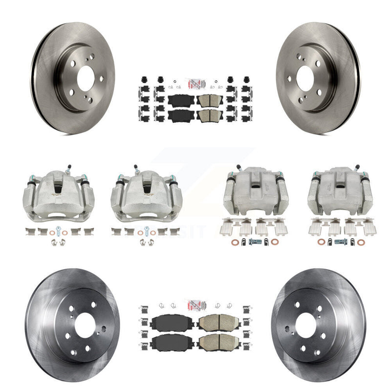 Transit Auto KC8-102736N Disc Brake Kit for 2013-2015 Toyota RAV4 - Front and Rear product image