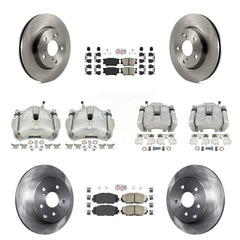 Transit Auto KC8-102740N Disc Brake Kit for 2013-2018 Toyota RAV4 - Front and Rear product image
