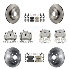 Transit Auto KC8-102743N Disc Brake Kit for 2013-2018 Toyota RAV4 - Front and Rear product image
