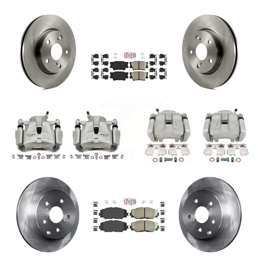 Transit Auto KC8-102746N Disc Brake Kit for 2013-2018 Toyota RAV4 - Front and Rear product image