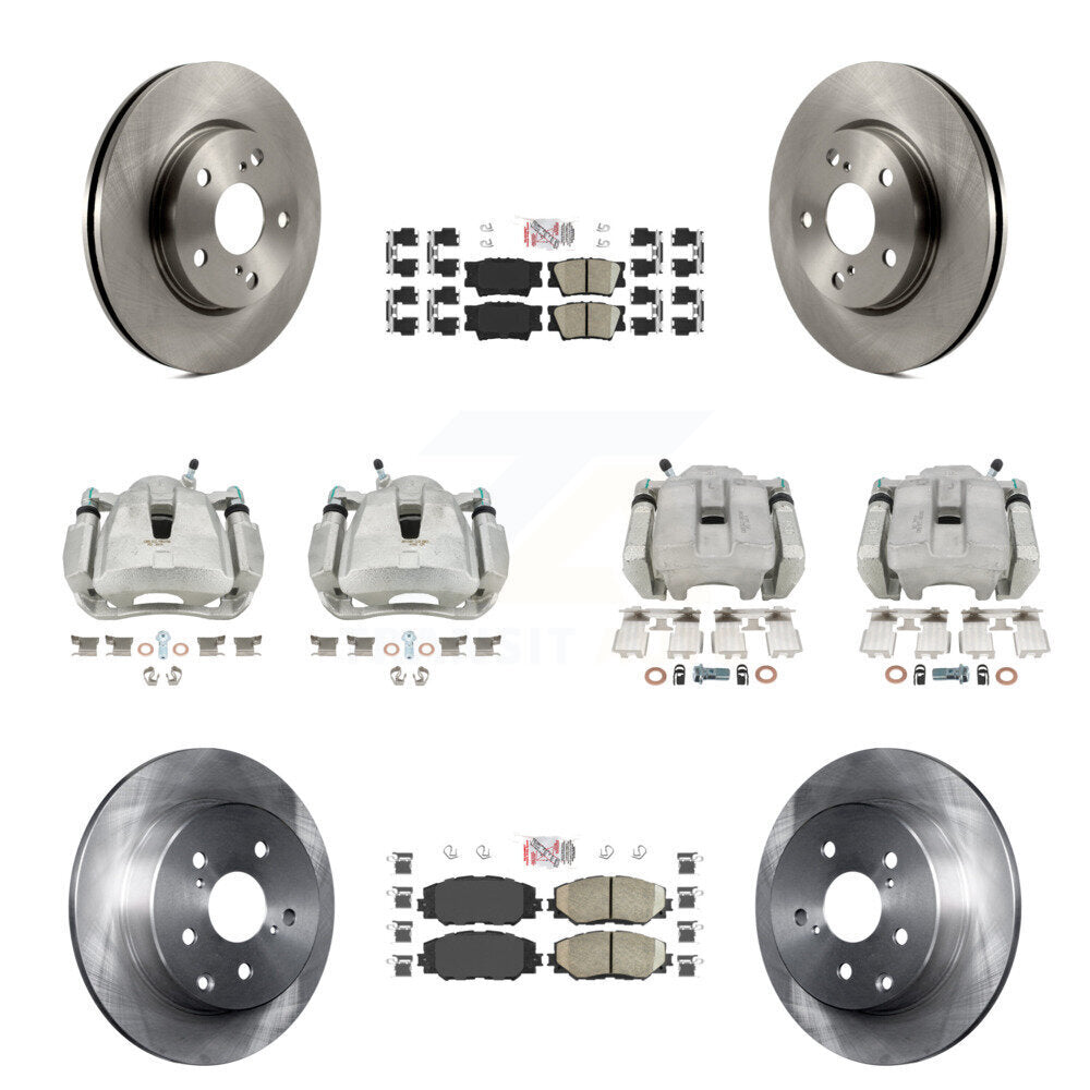 Transit Auto KC8-102750N Disc Brake Kit for 2014-2015 Toyota RAV4 - Front and Rear product image