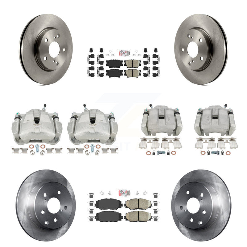 Transit Auto KC8-102752N Disc Brake Kit for 2014-2015 Toyota RAV4 - Front and Rear product image