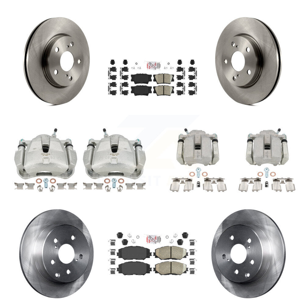 Transit Auto KC8-102755N Disc Brake Kit for 2006-2011 Toyota RAV4 - Front and Rear product image