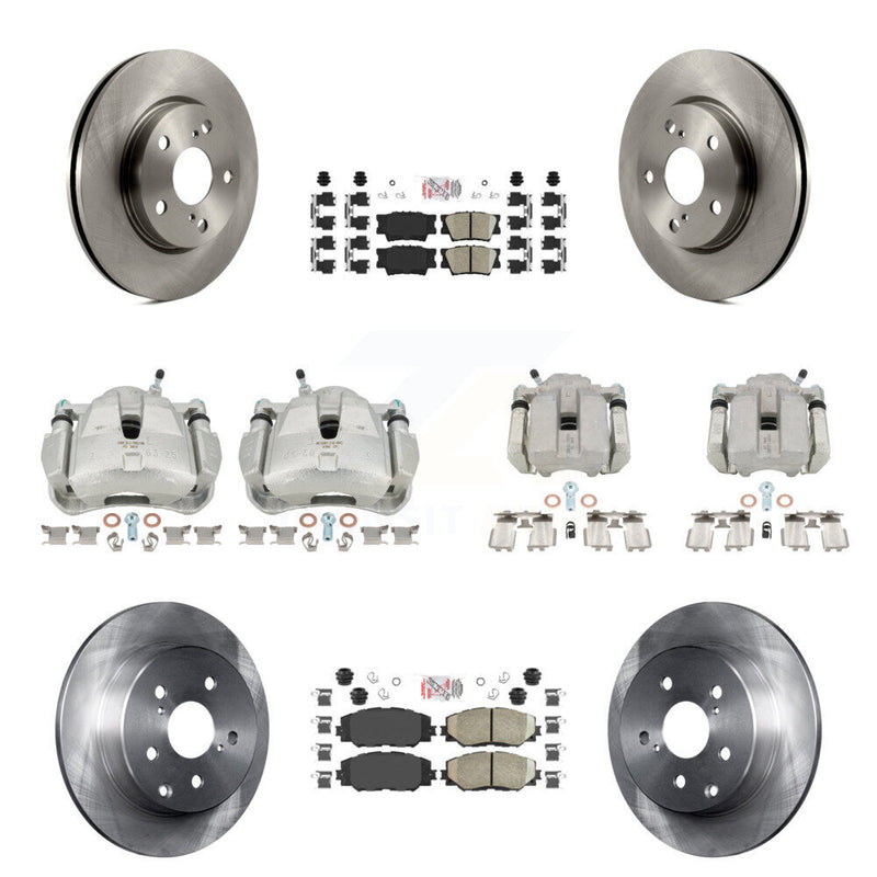Transit Auto KC8-102755N Disc Brake Kit for 2006-2011 Toyota RAV4 - Front and Rear product image