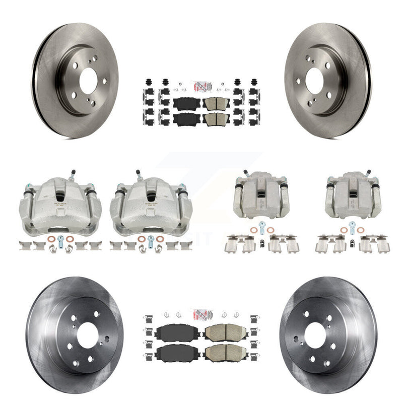 Transit Auto KC8-102756N Disc Brake Kit for 2006-2011 Toyota RAV4 - Front and Rear product image