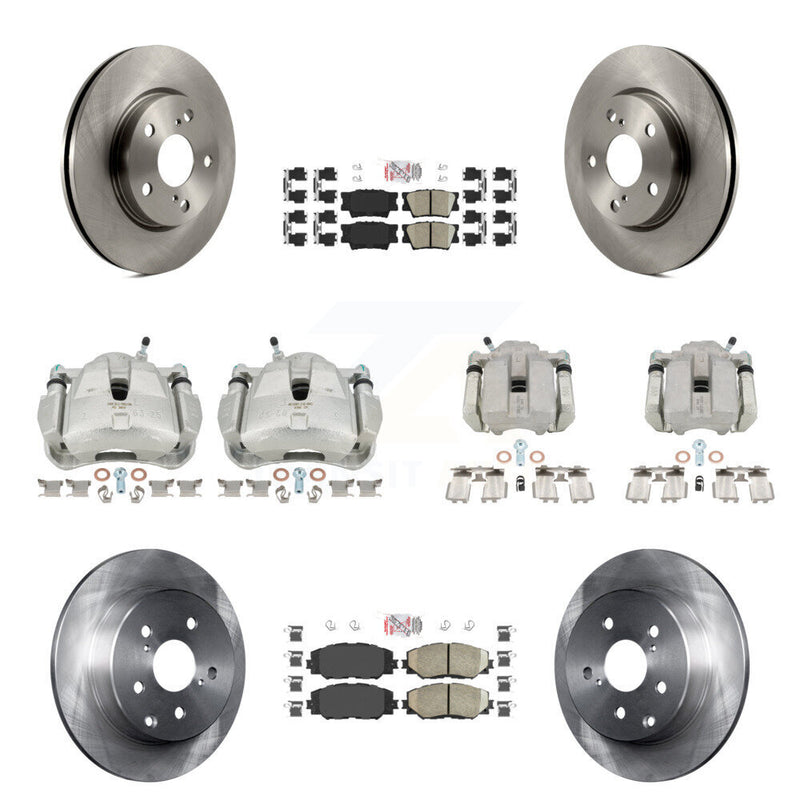 Transit Auto KC8-102758N Disc Brake Kit for 2006-2011 Toyota RAV4 - Front and Rear product image