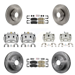 Transit Auto KC8-102760N Disc Brake Kit for 2007-2015 Chevrolet Captiva Sport, Saturn Vue, Chevrolet Equinox & more - Front and Rear product image