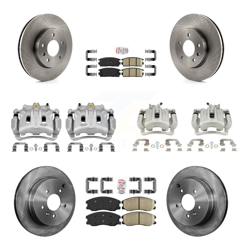 Transit Auto KC8-102761N Disc Brake Kit for 2007-2015 Chevrolet Captiva Sport, Saturn Vue, Chevrolet Equinox & more - Front and Rear product image