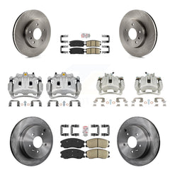 Transit Auto KC8-102761N Disc Brake Kit for 2007-2015 Chevrolet Captiva Sport, Saturn Vue, Chevrolet Equinox & more - Front and Rear product image