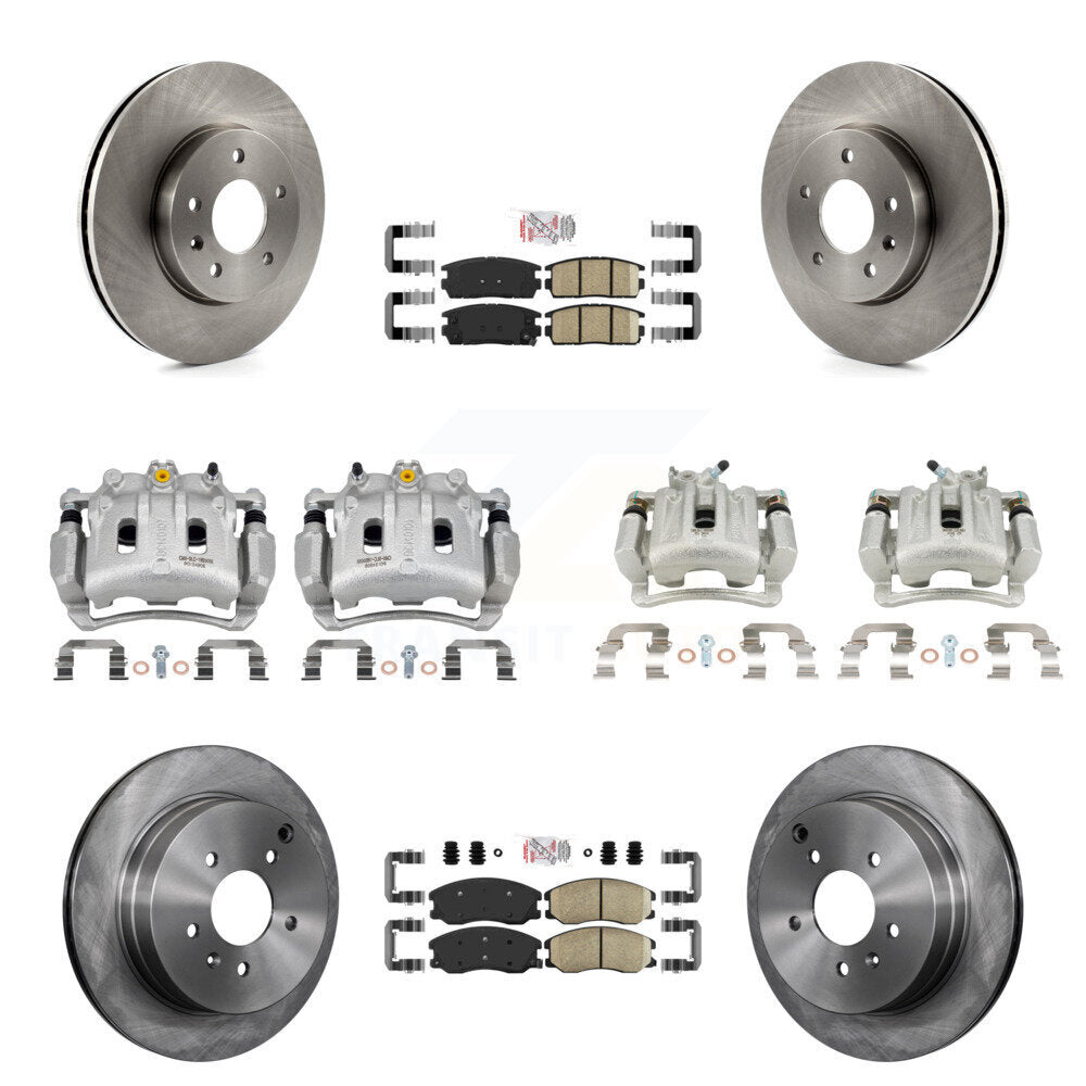 Transit Auto KC8-102762N Disc Brake Kit for 2007-2015 Chevrolet Captiva Sport, Saturn Vue, Chevrolet Equinox & more - Front and Rear product image