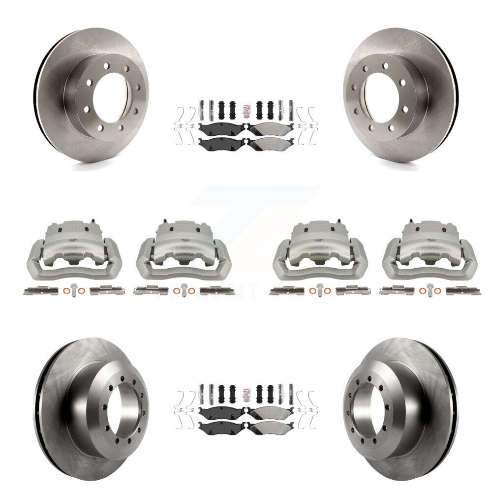 Transit Auto KC8-102763N Disc Brake Kit for 2002-2003 Ford E-550 Super Duty, Ford E-550 Econoline Super Duty - Front and Rear product image