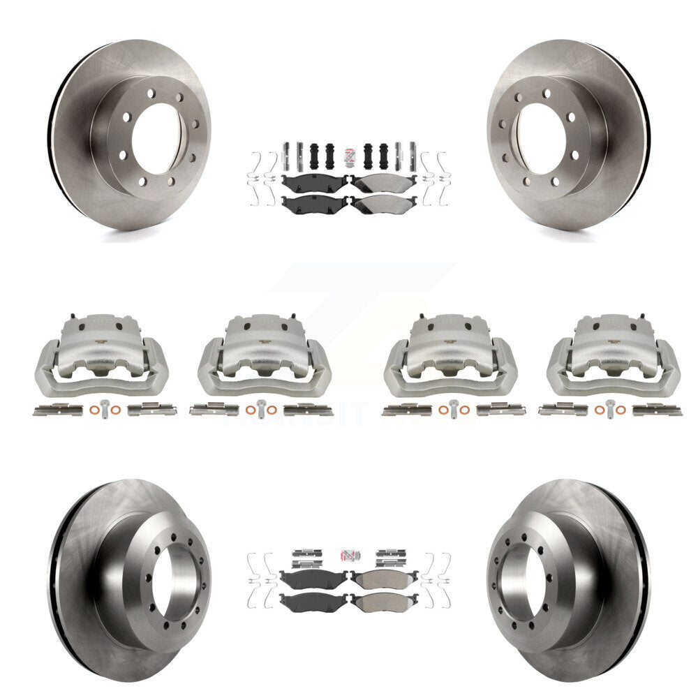 Transit Auto KC8-102768N Disc Brake Kit for 2002-2003 Ford E-550 Super Duty, Ford E-550 Econoline Super Duty - Front and Rear product image