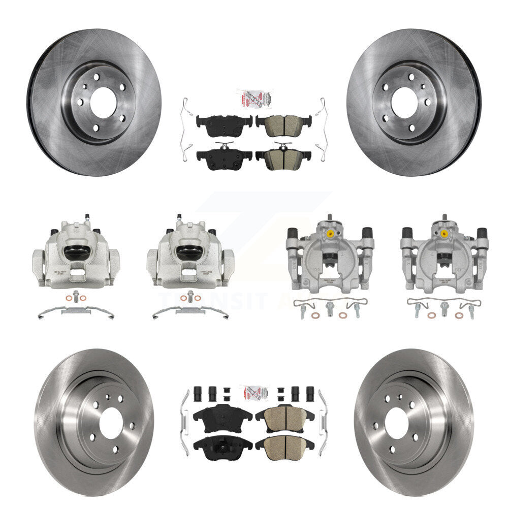 Transit Auto KC8-102772N Disc Brake Kit for 2013-2020 Ford Fusion, Lincoln MKZ - Front and Rear product image