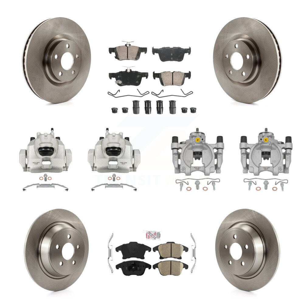 Transit Auto KC8-102781N Disc Brake Kit for 2019-2020 Ford Police Responder Hybrid - Front and Rear product image