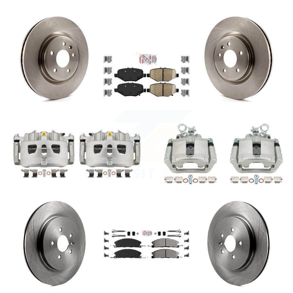 Transit Auto KC8-102785N Disc Brake Kit for 2013 Ford Explorer - Front and Rear product image