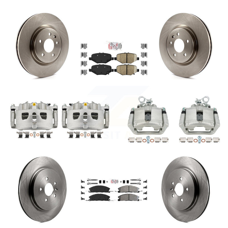 Transit Auto KC8-102785N Disc Brake Kit for 2013 Ford Explorer - Front and Rear product image