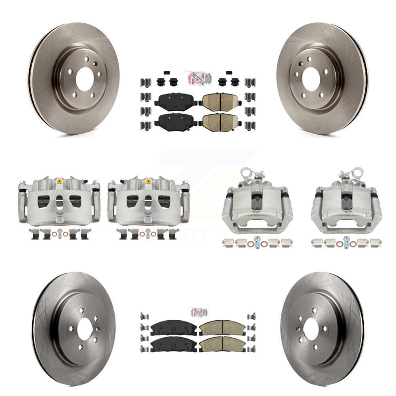 Transit Auto KC8-102786N Disc Brake Kit for 2013 Ford Explorer - Front and Rear product image