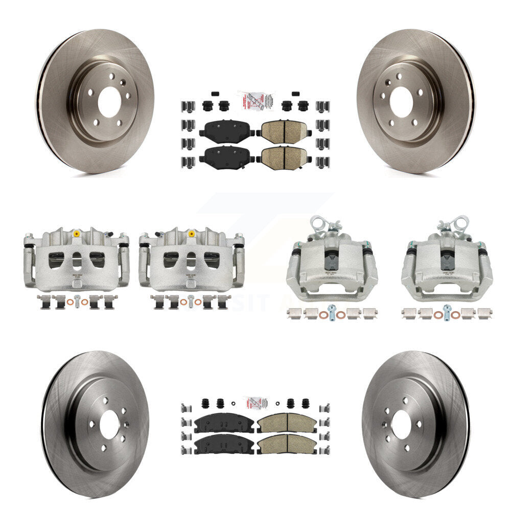 Transit Auto KC8-102787N Disc Brake Kit for 2013 Ford Explorer - Front and Rear product image