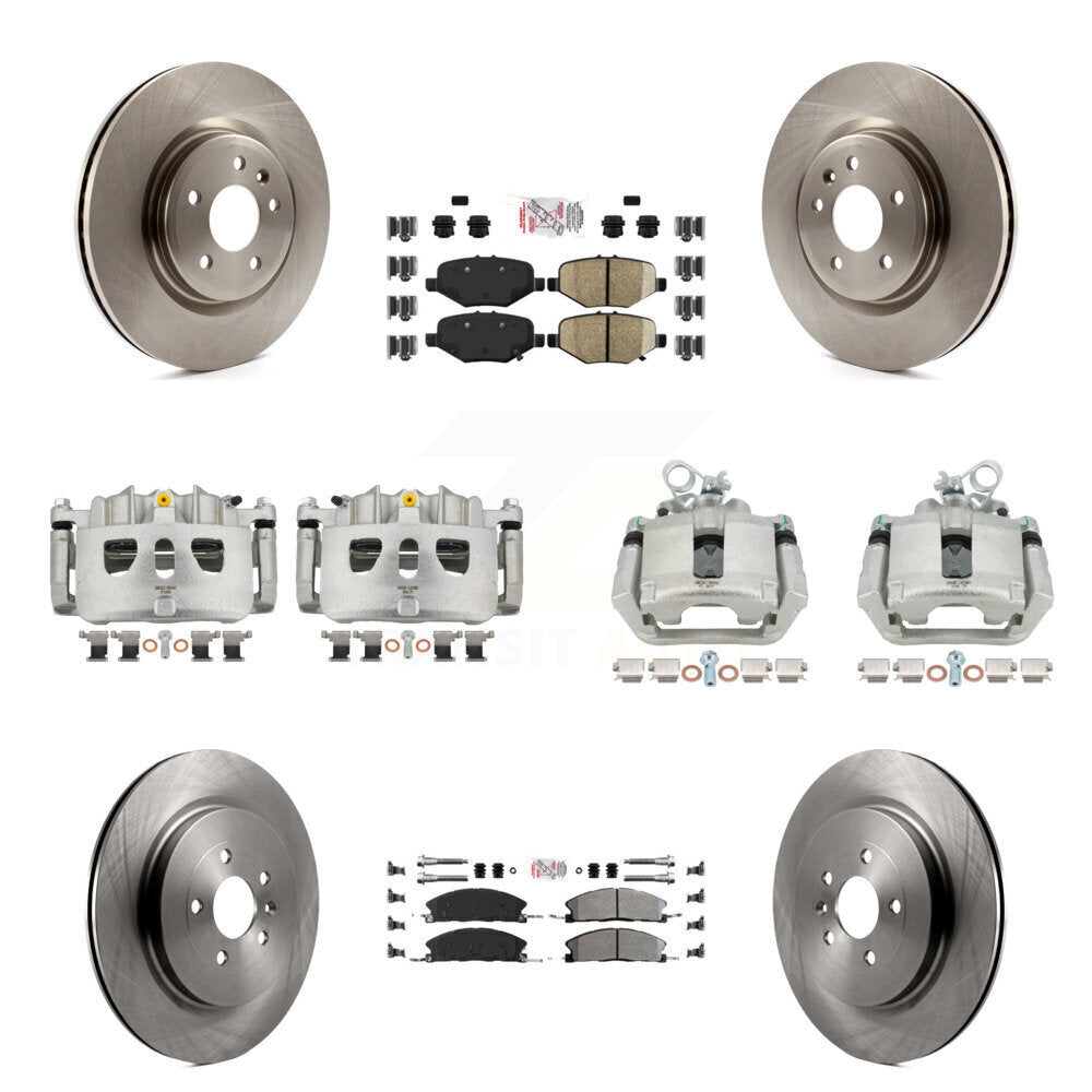 Transit Auto KC8-102788N Disc Brake Kit for 2013 Ford Explorer - Front and Rear product image