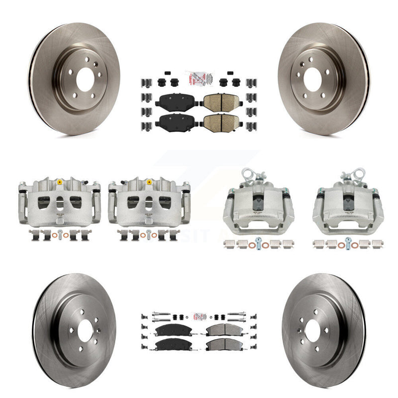 Transit Auto KC8-102788N Disc Brake Kit for 2013 Ford Explorer - Front and Rear product image