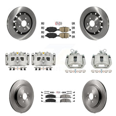 Transit Auto KC8-102791N Disc Brake Kit for 2013-2019 Ford Taurus, Ford Explorer, Ford Special Service Police Sedan & more - Front and Rear product image