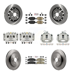 Transit Auto KC8-102793N Disc Brake Kit for 2013-2019 Ford Taurus, Ford Explorer, Ford Special Service Police Sedan & more - Front and Rear product image