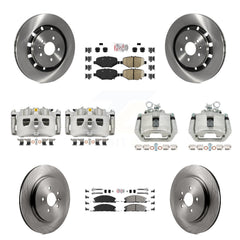 Transit Auto KC8-102794N Disc Brake Kit for 2013-2019 Ford Taurus, Ford Explorer, Ford Special Service Police Sedan & more - Front and Rear product image