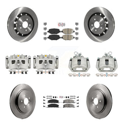 Transit Auto KC8-102797N Disc Brake Kit for 2013-2019 Ford Taurus, Ford Explorer, Lincoln MKS & more - Front and Rear product image