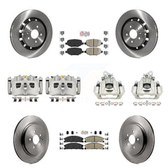 Transit Auto KC8-102810N Disc Brake Kit for 2016 Lincoln MKS - Front and Rear product image