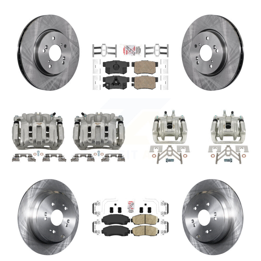Transit Auto KC8-102815N Disc Brake Kit for 2007-2012 Acura RDX, Honda CR-V - Front and Rear product image