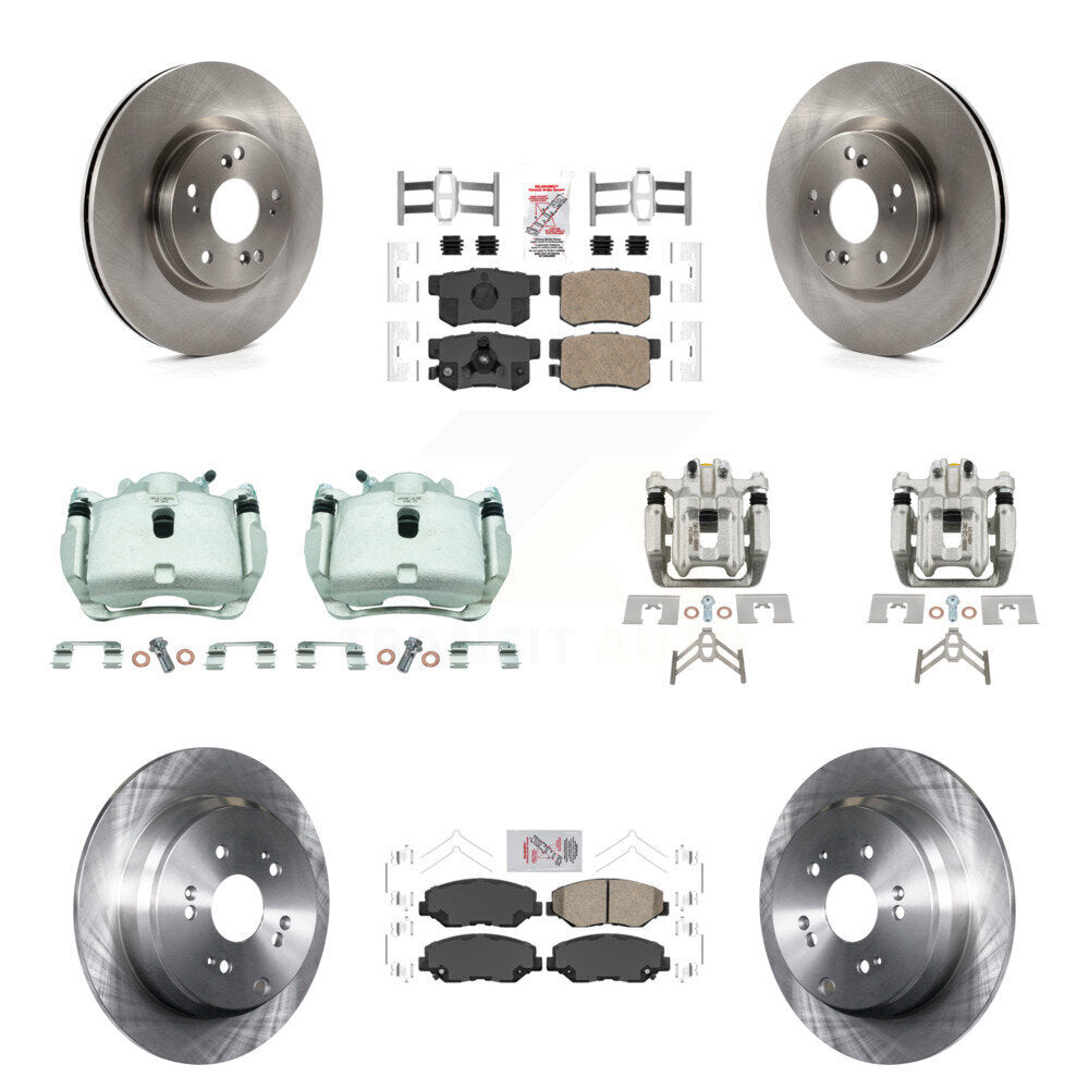 Transit Auto KC8-102825N Disc Brake Kit for 2012-2016 Honda CR-V - Front and Rear product image