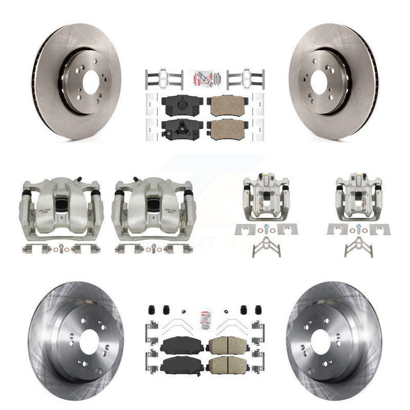 Transit Auto KC8-102832N Disc Brake Kit for 2016-2018 Acura RDX - Front and Rear product image