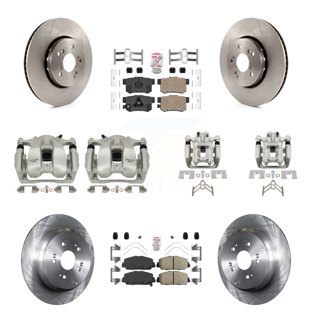 Transit Auto KC8-102834N Disc Brake Kit for 2016-2018 Acura RDX - Front and Rear product image