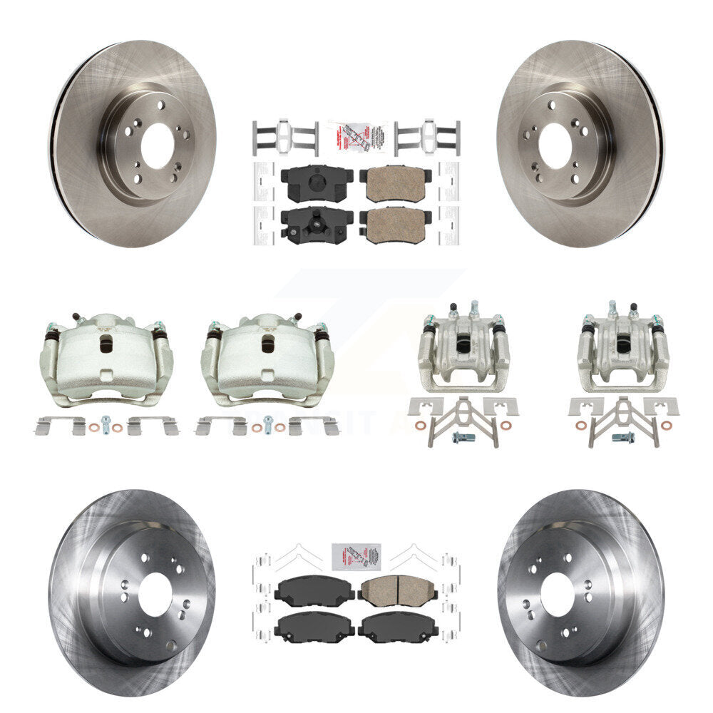Transit Auto KC8-102835N Disc Brake Kit for 2005-2006 Honda CR-V - Front and Rear product image