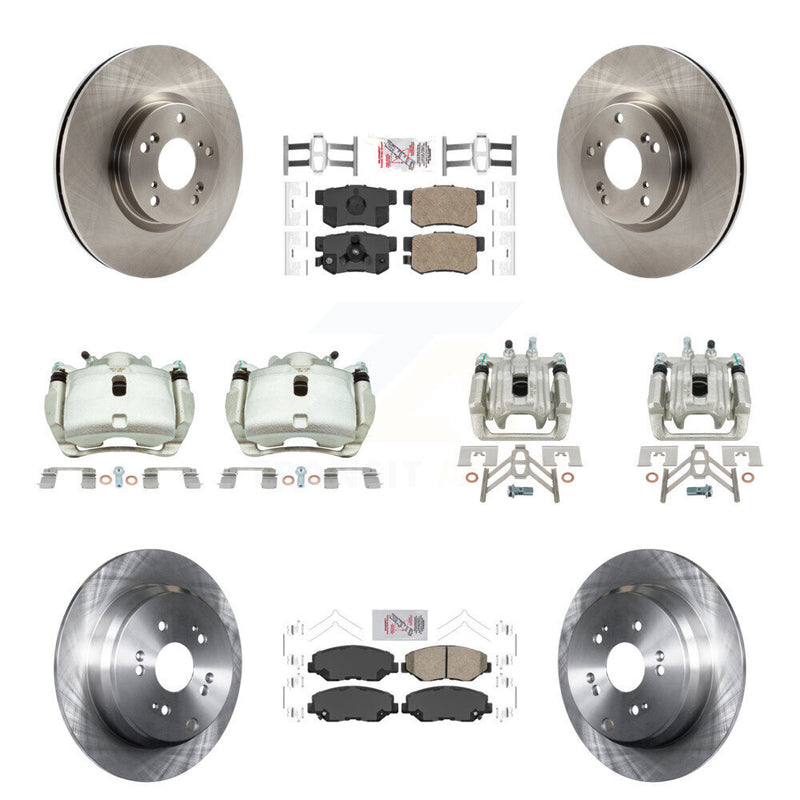 Transit Auto KC8-102835N Disc Brake Kit for 2005-2006 Honda CR-V - Front and Rear product image
