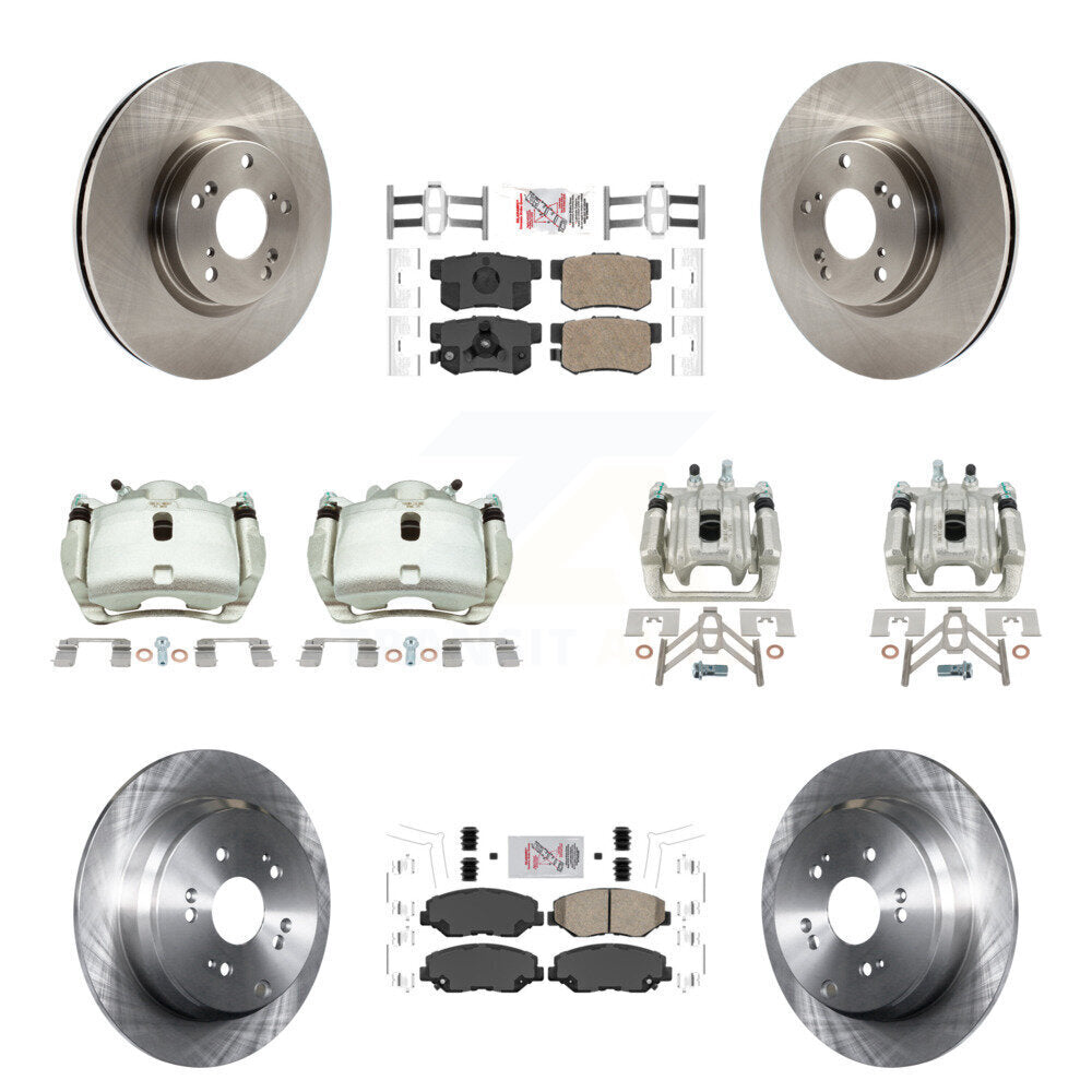 Transit Auto KC8-102836N Disc Brake Kit for 2005-2006 Honda CR-V - Front and Rear product image