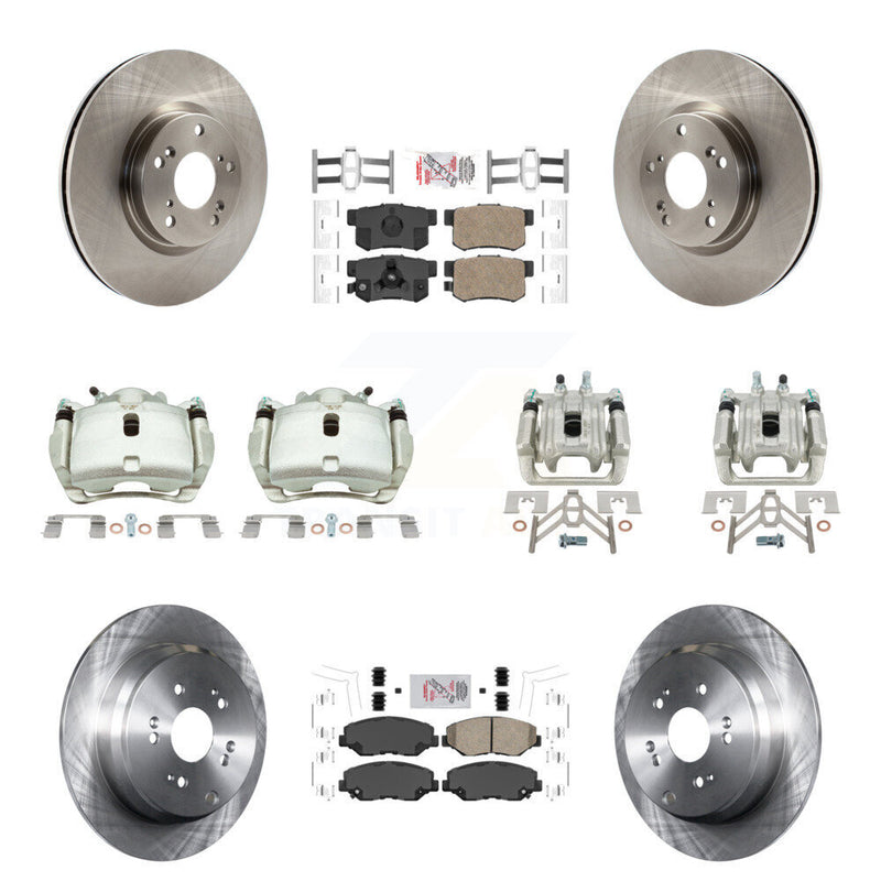 Transit Auto KC8-102836N Disc Brake Kit for 2005-2006 Honda CR-V - Front and Rear product image