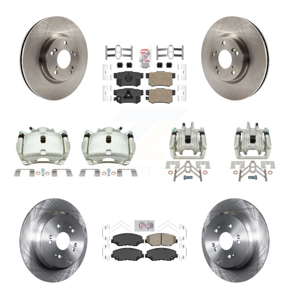 Transit Auto KC8-102837N Disc Brake Kit for 2005-2006 Honda CR-V - Front and Rear product image