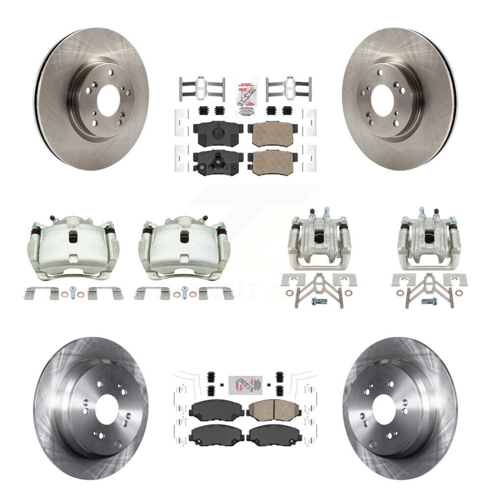 Transit Auto KC8-102838N Disc Brake Kit for 2005-2006 Honda CR-V - Front and Rear product image